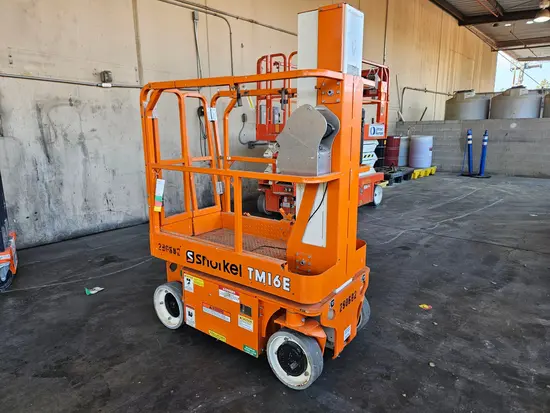 2022 Snorkel TM16E Self-Propelled One-Person Lift