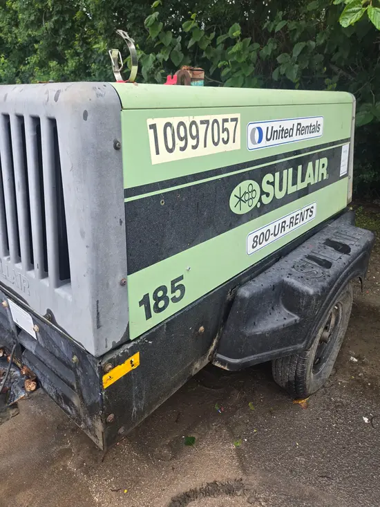 2019 Sullair 185DPQ-KU-T3 Air Compressor