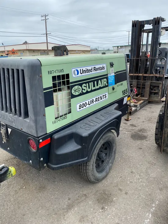 2018 Sullair 185DPQ-KU-T3 Air Compressor