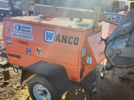 2019 Wanco WLTL Portable Light Tower