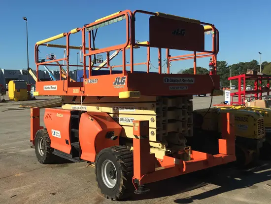 2012 JLG 4394RT Rough Terrain Scissor Lift