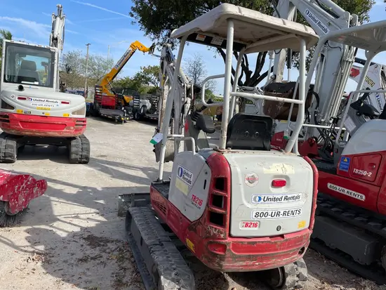 2019 Takeuchi TB216 Mini Excavator