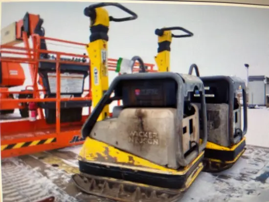 2021 Wacker Neuson DPU6555He Vibratory Plate Compactor