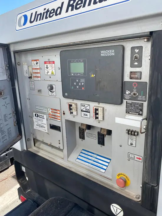 2018 Wacker Neuson G25 T4F Diesel Generator