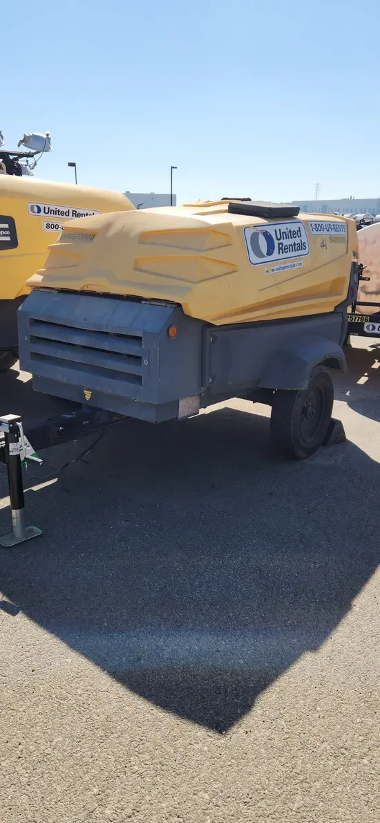 2017 Atlas Copco XAS185KD7 T4F Air Compressor