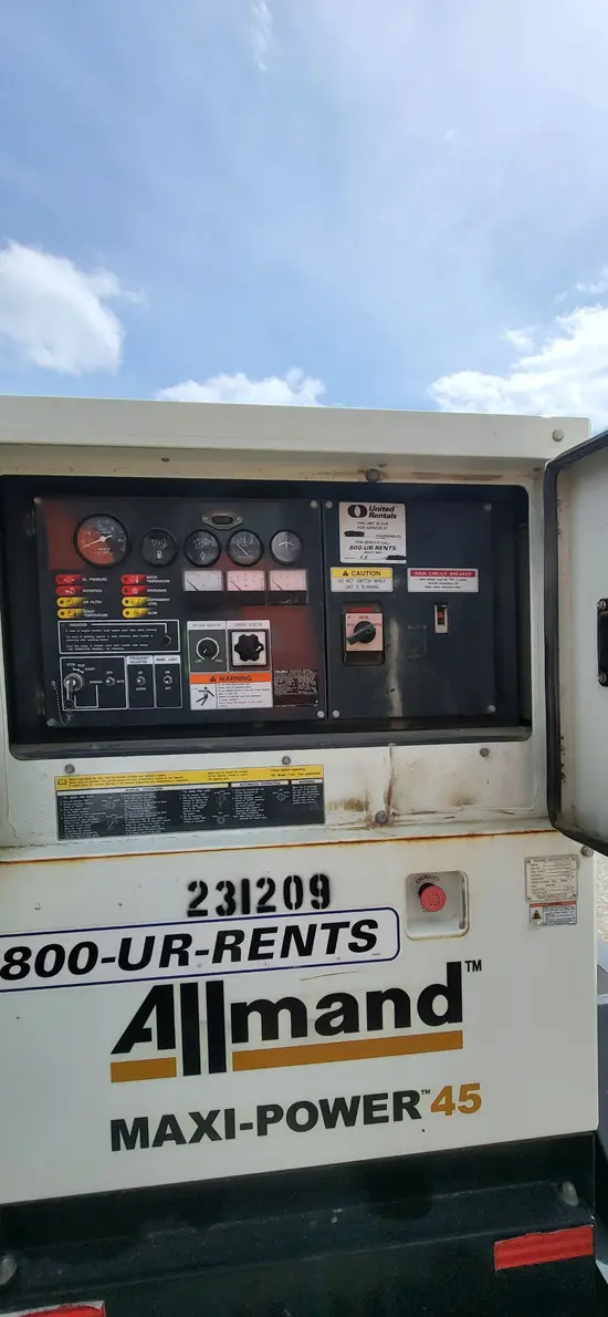 2019 Allmand MP45 Diesel Generator