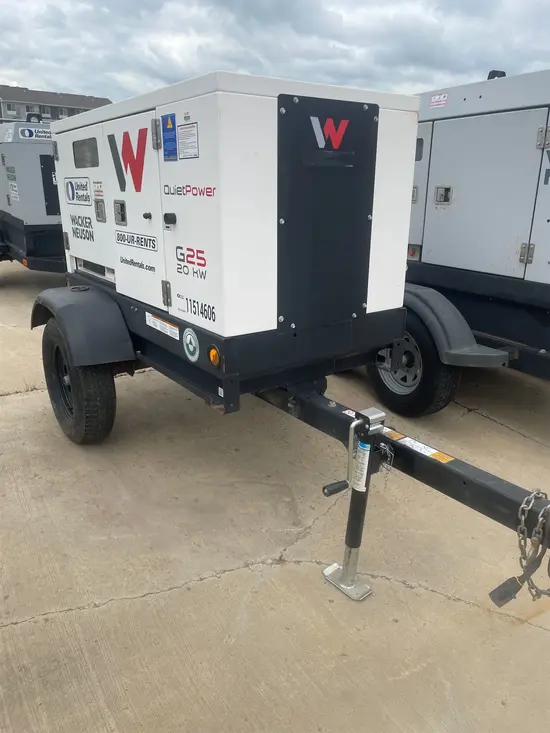 2022 Wacker Neuson G25 T4F Diesel Generator