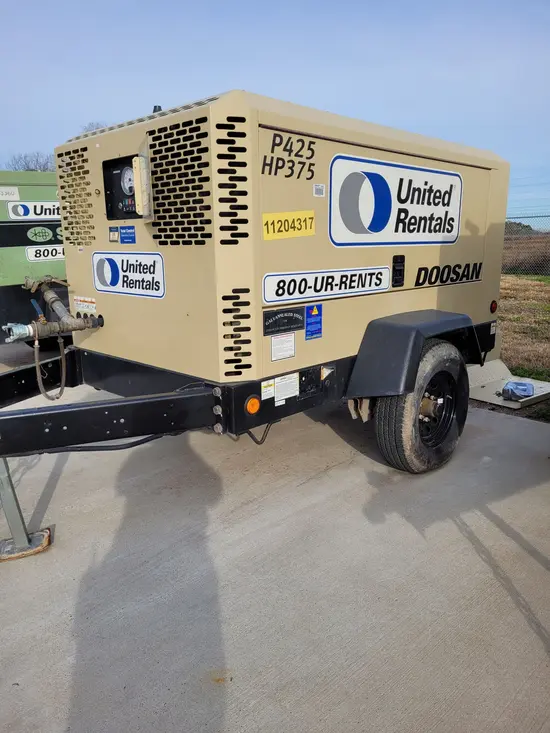 2021 Doosan P425/HP375WCUT4 Air Compressor
