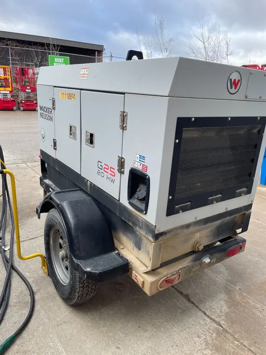 2020 Wacker Neuson G 25 Diesel Generator