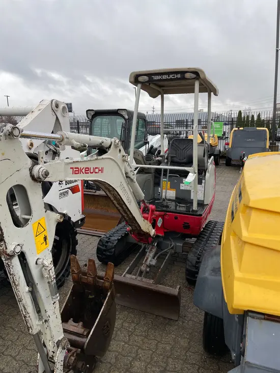 2019 Takeuchi TB216 Mini Excavator
