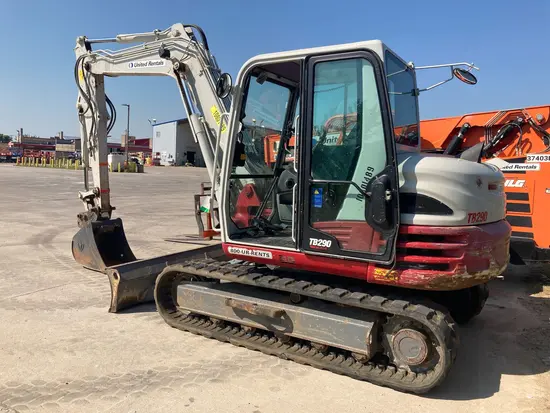 2018 Takeuchi TB290C Mini Excavator