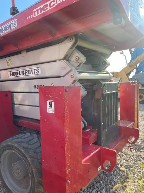 2017 MEC 6092RT Rough Terrain Scissor Lift