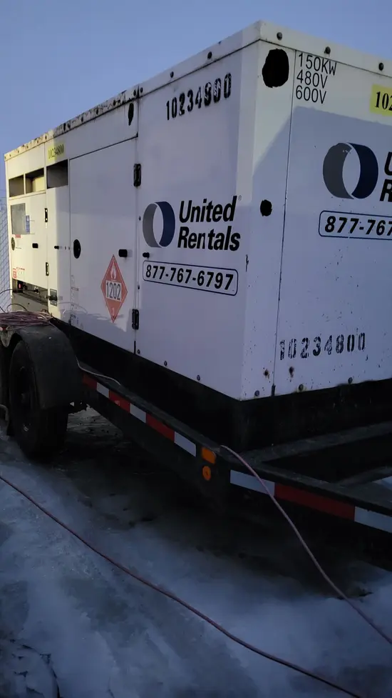 2014 Cummins C150D6RG Diesel Generator
