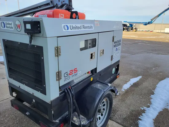 2021 Wacker Neuson G25 T4F Diesel Generator