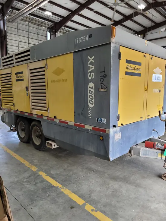 2016 Atlas Copco XAS1800CDT4 Air Compressor