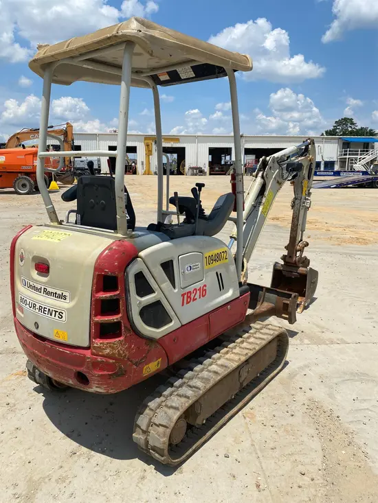 2019 Takeuchi TB216 Mini Excavator