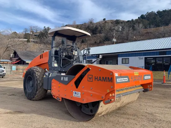 2019 Hamm H10I Single Drum Roller
