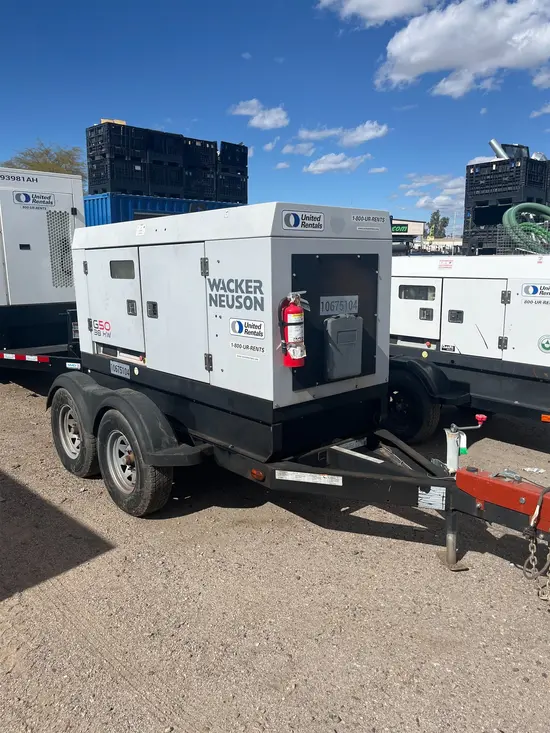 2017 Wacker Neuson G50 T4F Diesel Generator