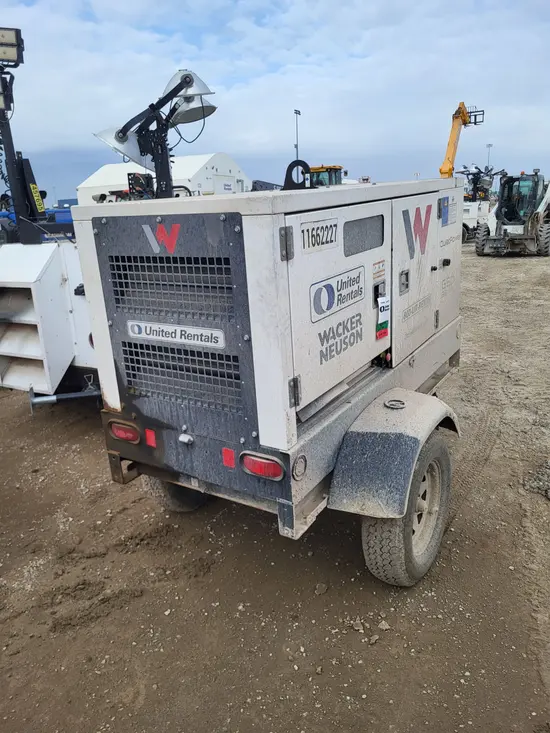 2023 Wacker Neuson G50 T4F 600V Diesel Generator