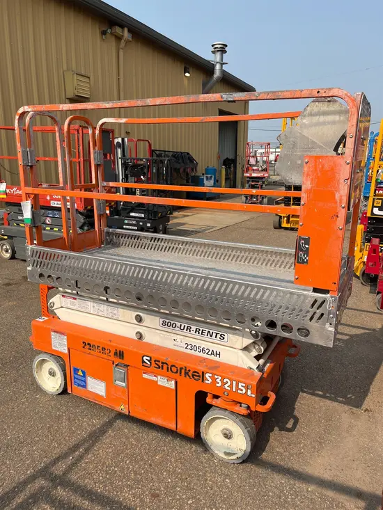 2019 Snorkel S3215L Scissor Lift