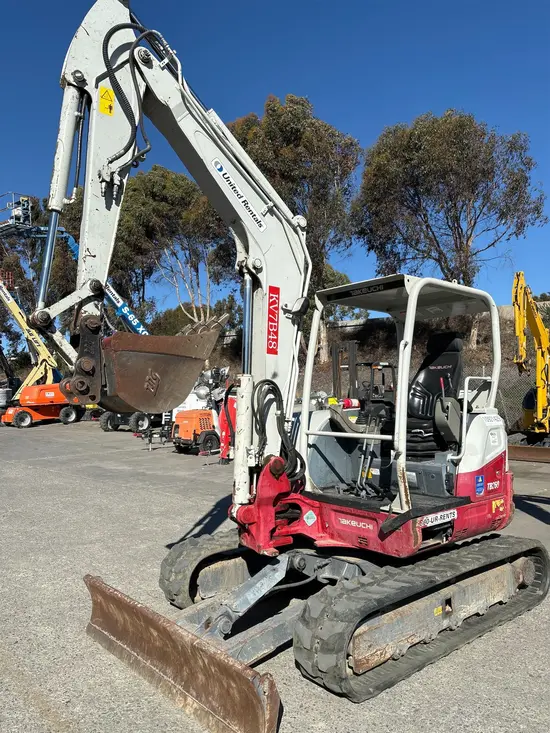2019 Takeuchi TB260 Mini Excavator