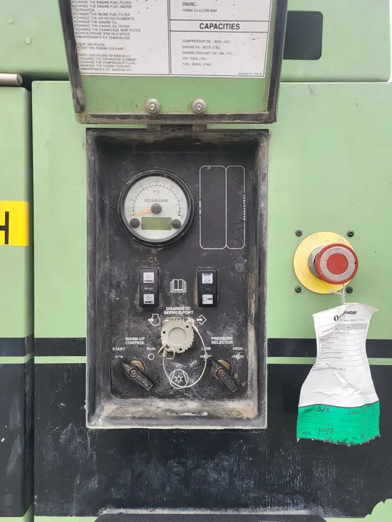 2019 Sullair 400EH DPQ-CU4F Air Compressor