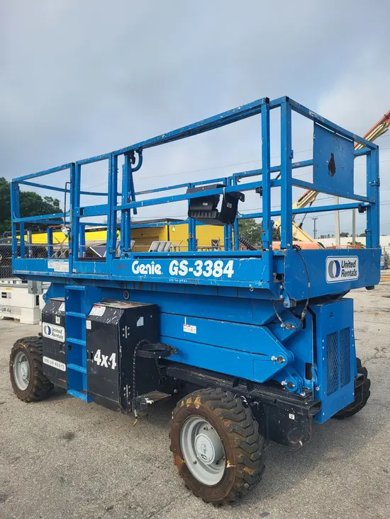 2016 Genie GS-3384 RT Rough Terrain Scissor Lift