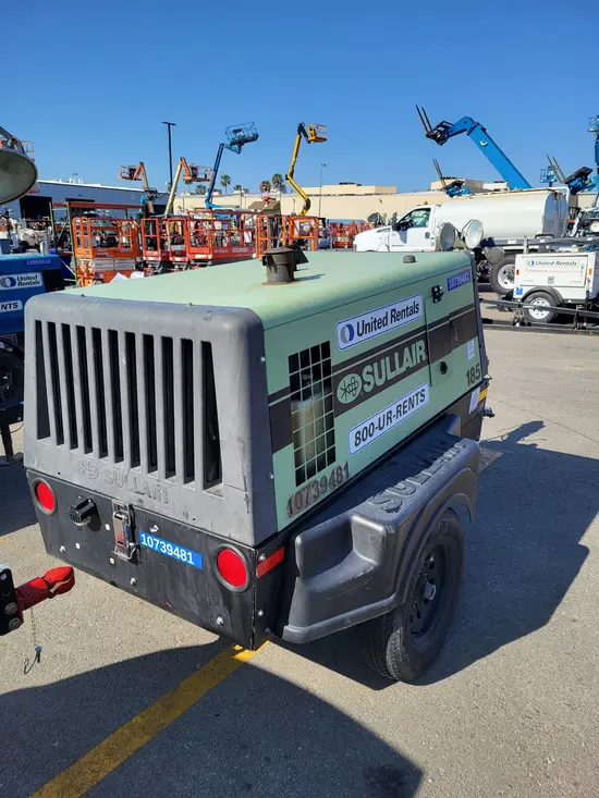 2018 Sullair 185DPQ-KU-T3 Air Compressor