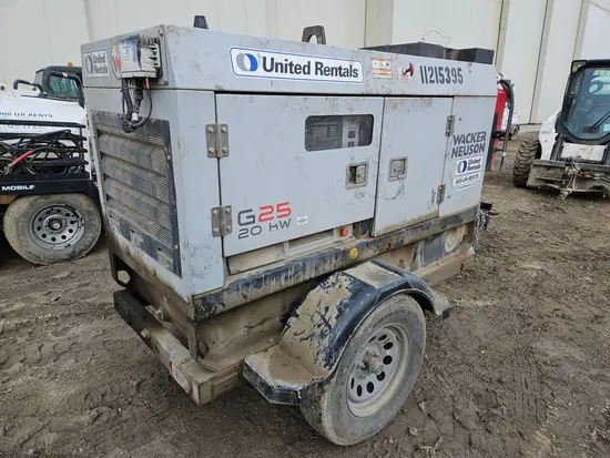 2021 Wacker Neuson G25 T4F Diesel Generator