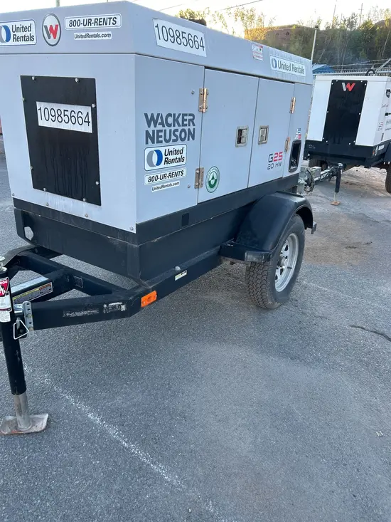 2019 Wacker Neuson G25 T4F Diesel Generator