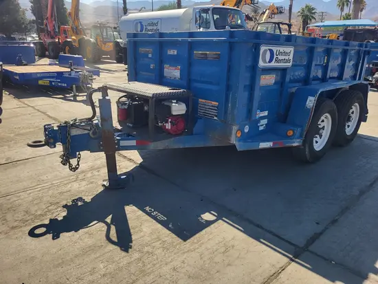 2018 MARKSMAN GPDT6X10-12-GAS Dump Trailer