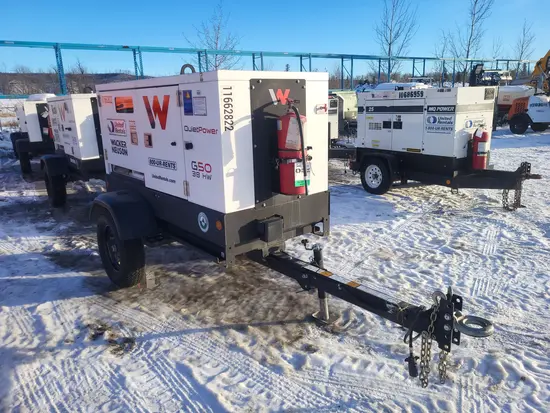 2023 Wacker Neuson G50 T4F 600V Diesel Generator