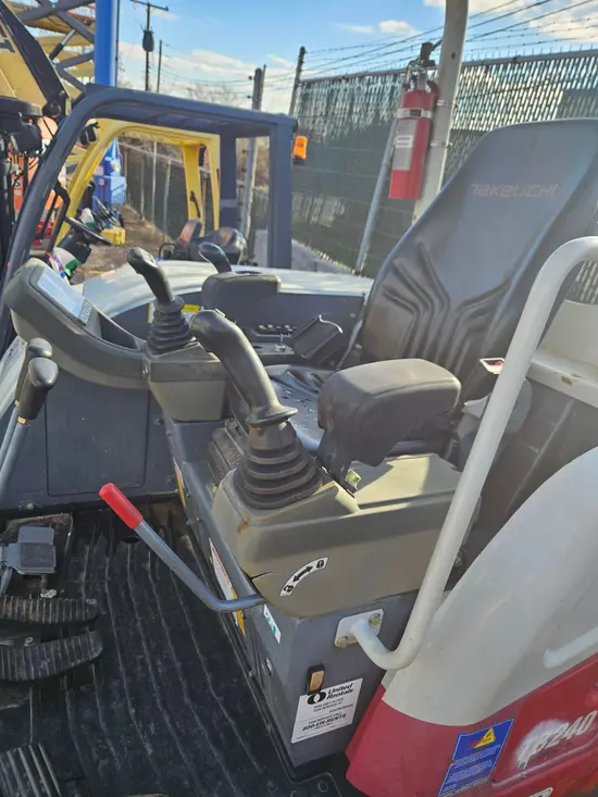 2019 Takeuchi TB240 Mini Excavator