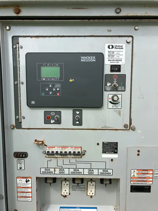 2017 Wacker Neuson G 70 Diesel Generator