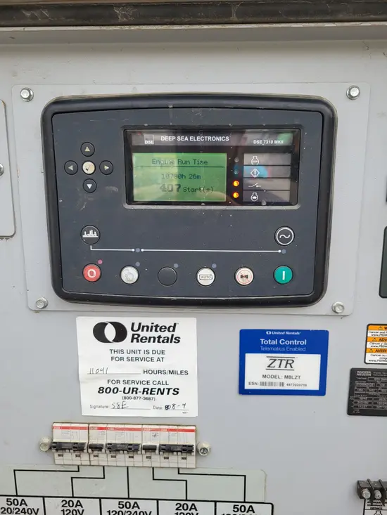 2021 Wacker Neuson G50 T4F Diesel Generator