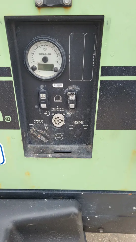 2018 Sullair 185DPQ-KU-T3 Air Compressor