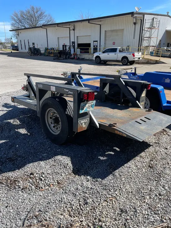 2017 JLG TRIPLE L 449 Drop Deck Trailer