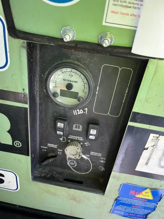 2018 Sullair 185DPQ-KU-T3 Air Compressor