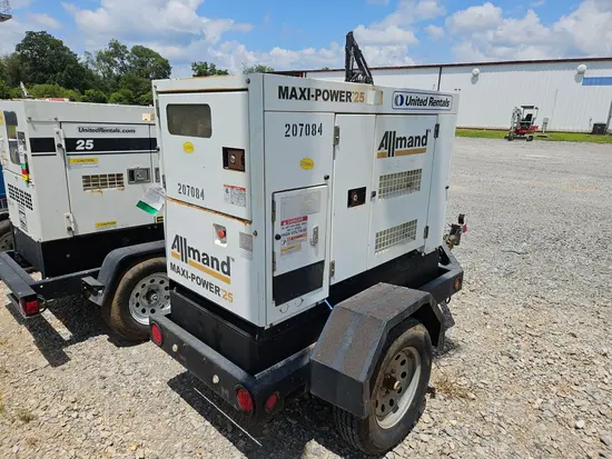2018 Allmand MP25 Diesel Generator