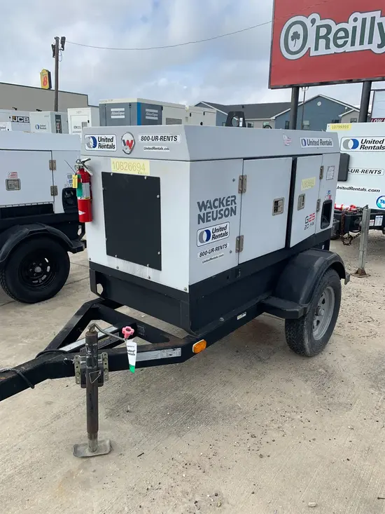 2018 Wacker Neuson G25 T4F Diesel Generator