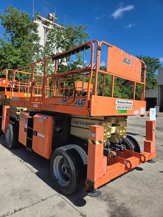 2019 JLG 330LRT Rough Terrain Scissor Lift