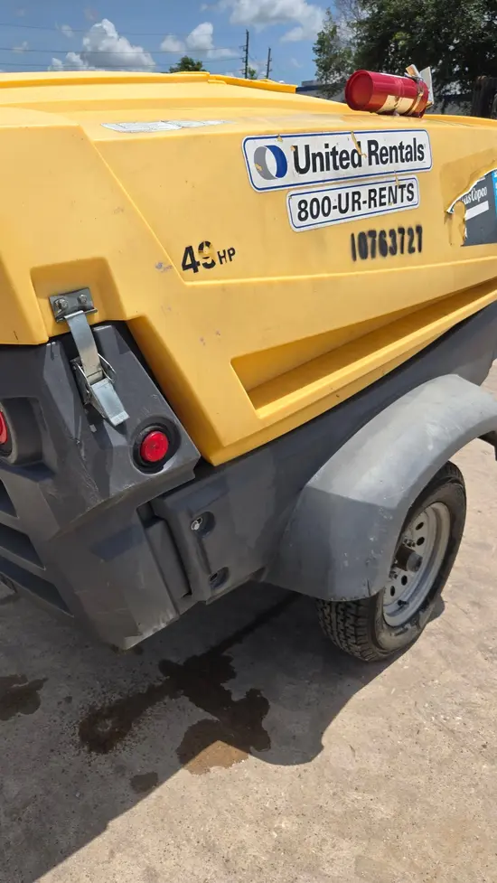 2018 Atlas Copco XAS185KD7 T4F Air Compressor