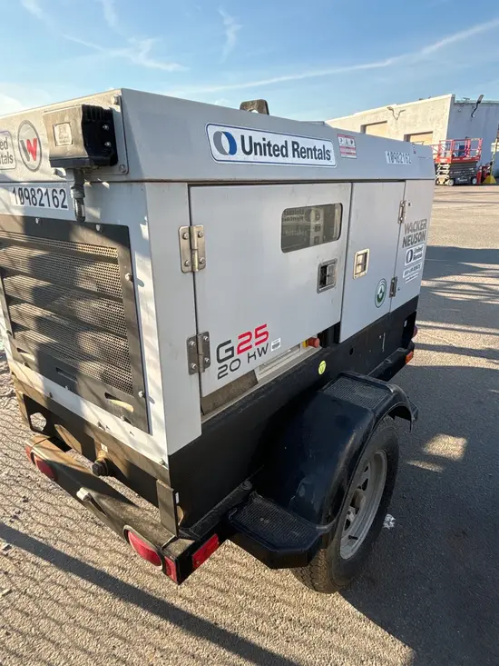 2019 Wacker Neuson G25 T4F Diesel Generator