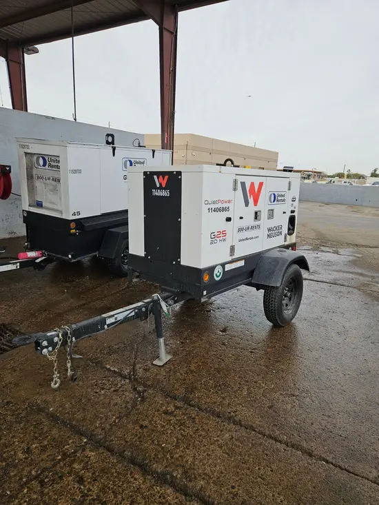 2022 Wacker Neuson G25 T4F Diesel Generator