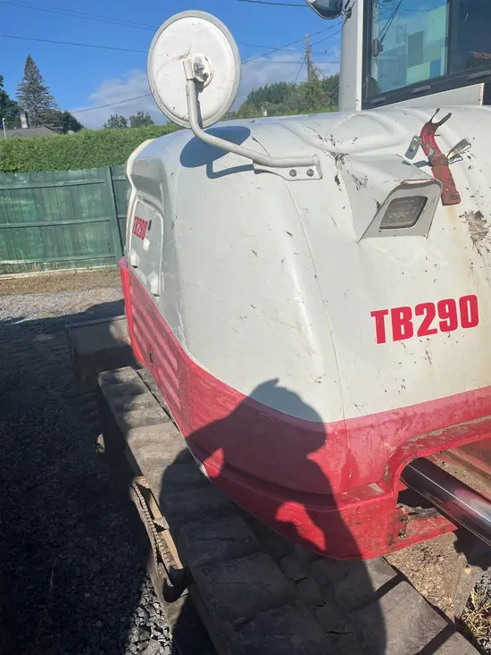 2019 Takeuchi TB290C Mini Excavator