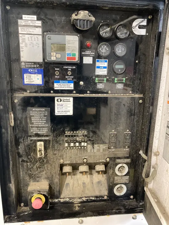 2019 Cummins C60D6R Diesel Generator