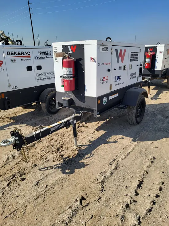 2023 Wacker Neuson G50 T4F 600V Diesel Generator