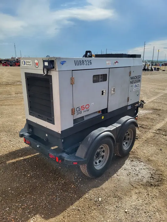2021 Wacker Neuson G 50 Diesel Generator