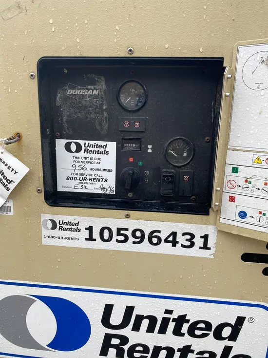 2017 Doosan P425WJD-IQ-T3 Air Compressor