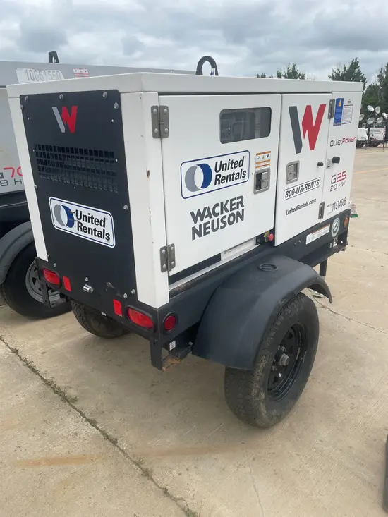 2022 Wacker Neuson G25 T4F Diesel Generator